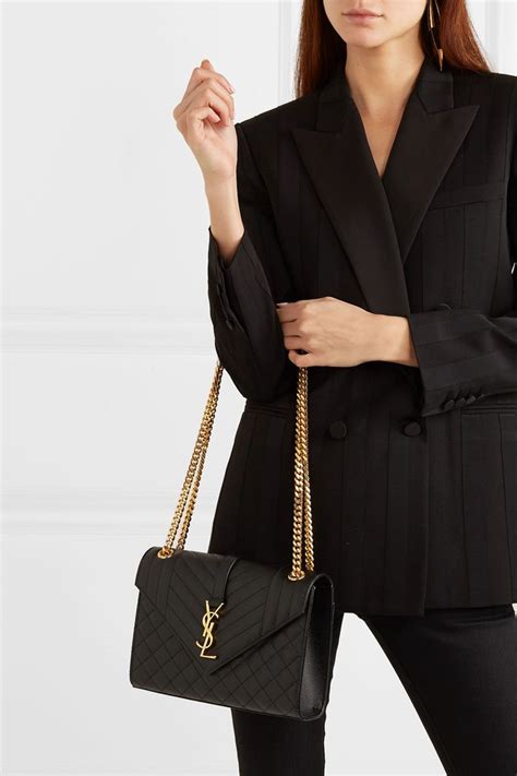 ysl brown envelope bag|used ysl envelope bag black.